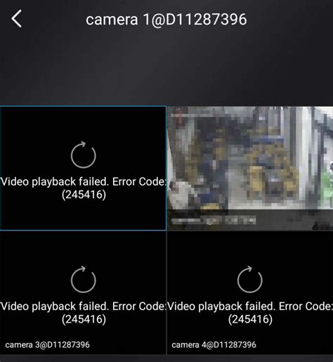  Change the name of your EZVIZ security camera 1) Go to device setting. . Video playing failed error code 240037